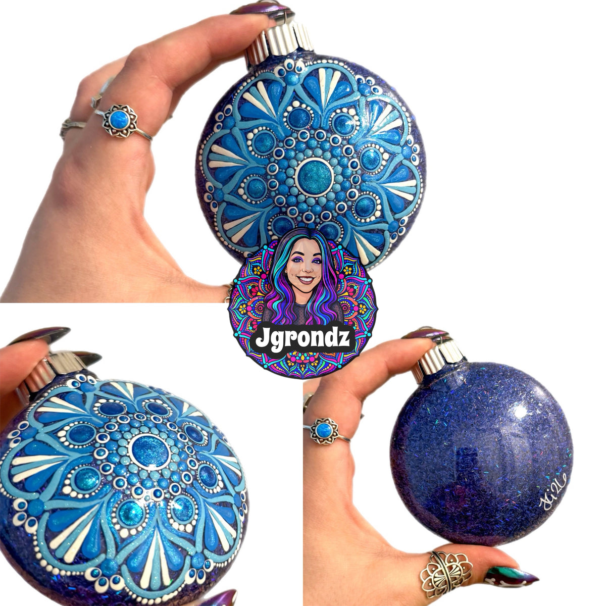 3” Mandala Ornament