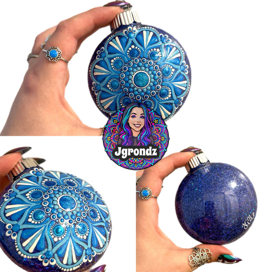 3” Mandala Ornament