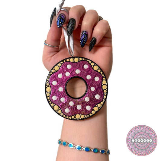 Donut Wood Shape Ornament