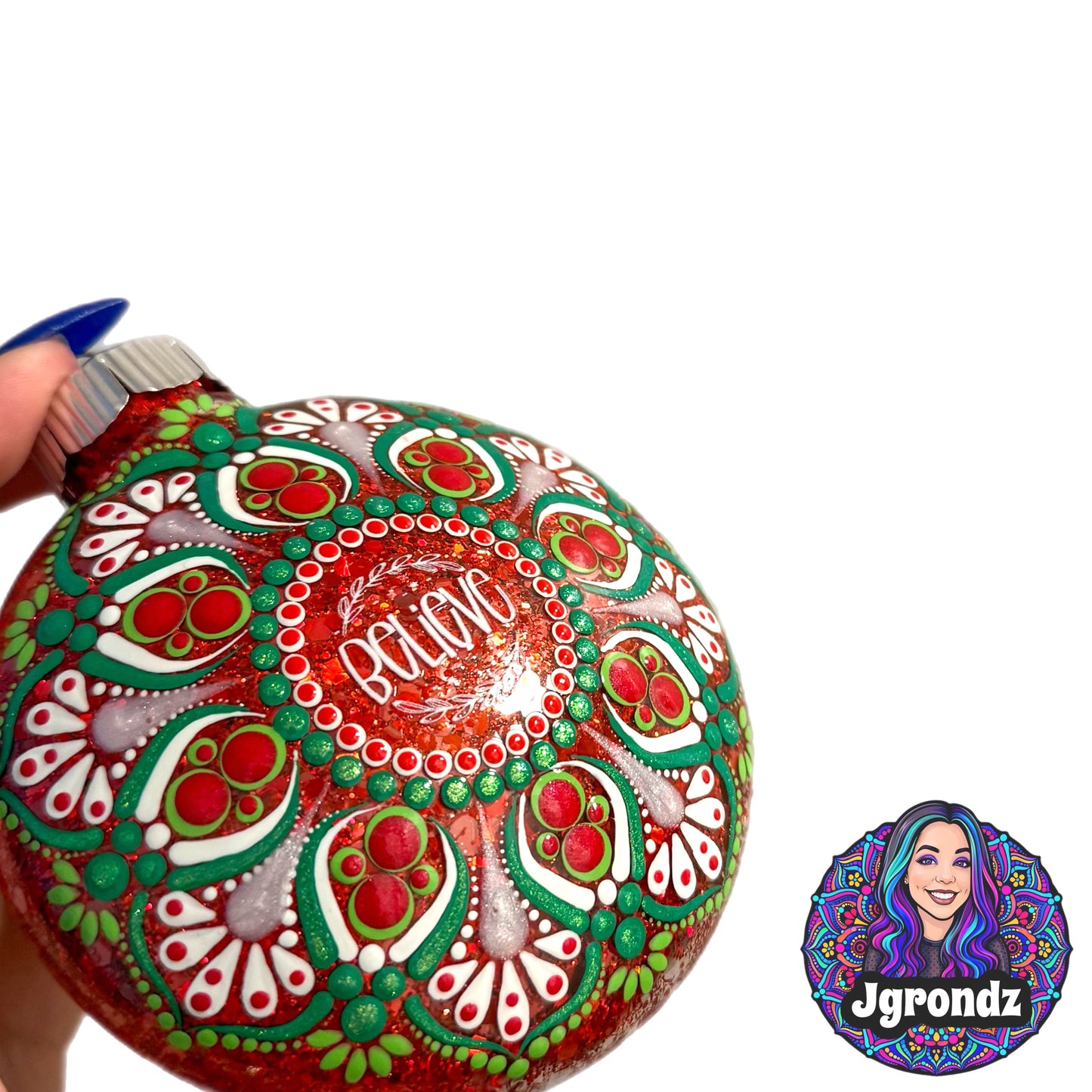 4” Mandala Ornament