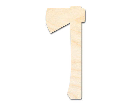 Unfinished Wood Hatchet Axe Shape | DIY Lumberjack Craft | Up to 36"