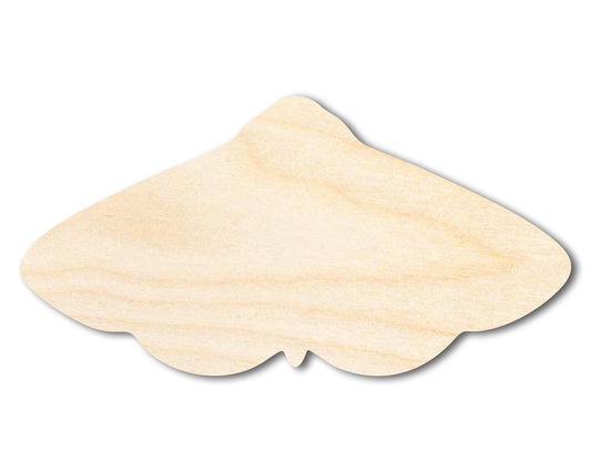 Unfinished Wood Moth Silhouette Shape - Craft - up to 46"