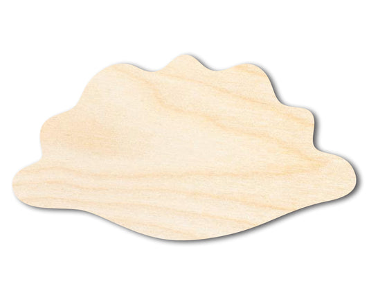 Unfinished Wood Pierogi Silhouette Shape - Craft - up to 46"