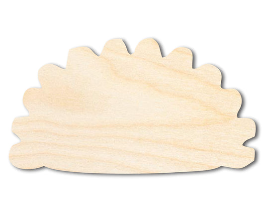 Unfinished Wood Pierogi Silhouette Shape - Craft - up to 46"