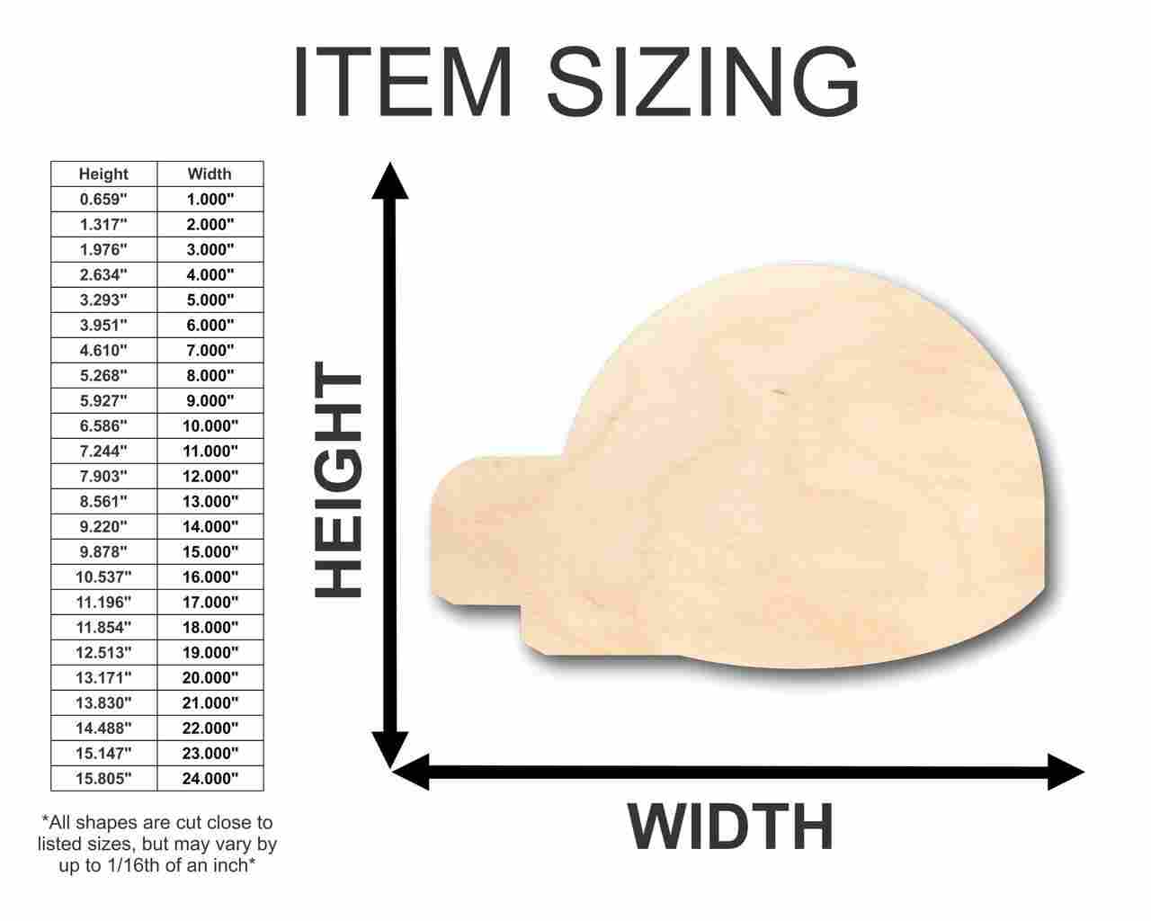 Unfinished Wood Igloo Shape - Eskimo - Inuit - Winter - Craft - up to 46" DIY