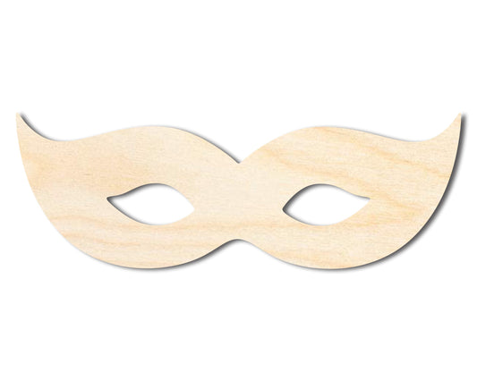 Unfinished Wood Mardi Gras Mask Shape | New Orleans | DIY Craft Cutout | up to 46" DIY