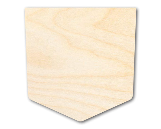 Unfinished Wood Pocket Shape - Craft - up to 46" DIY