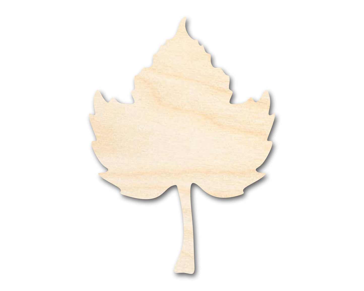 Unfinished Wood Pumpkin Leaf Shape - Fall - Craft - up to 46" DIY