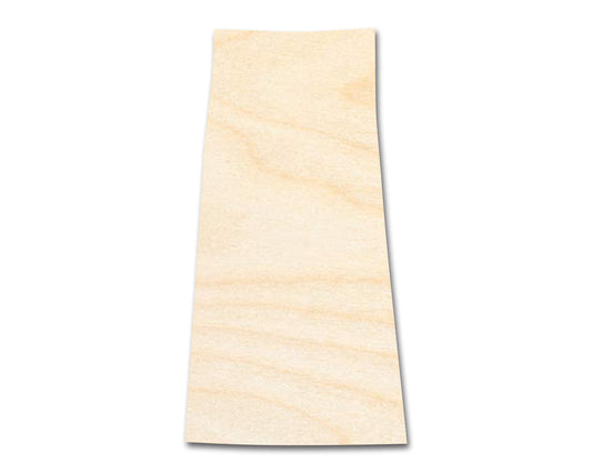 Unfinished Wood Saskatchewan Shape - Canadian Province Craft - up to 46" DIY