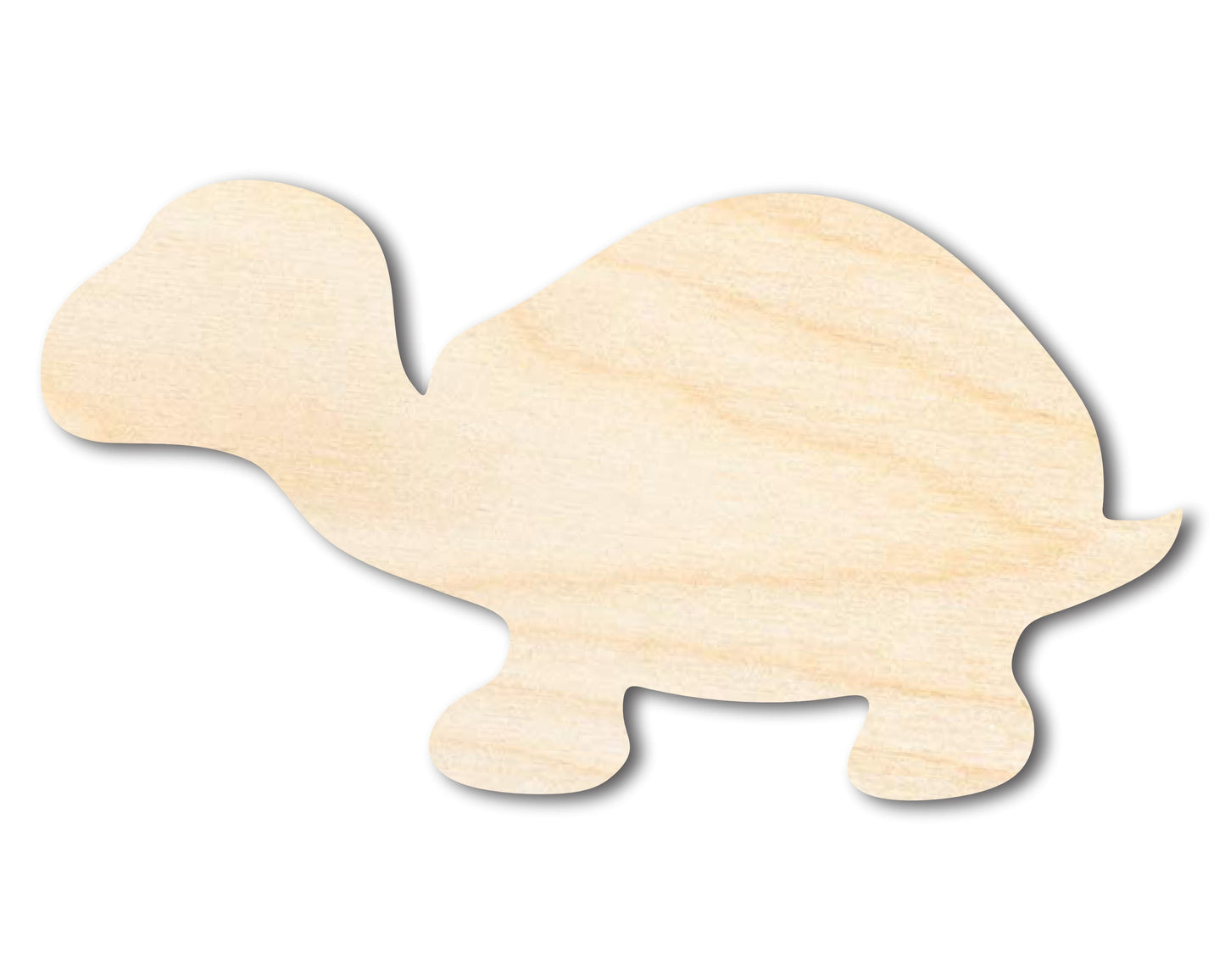 Unfinished Wood Turtle Shape - Craft - up to 46" DIY