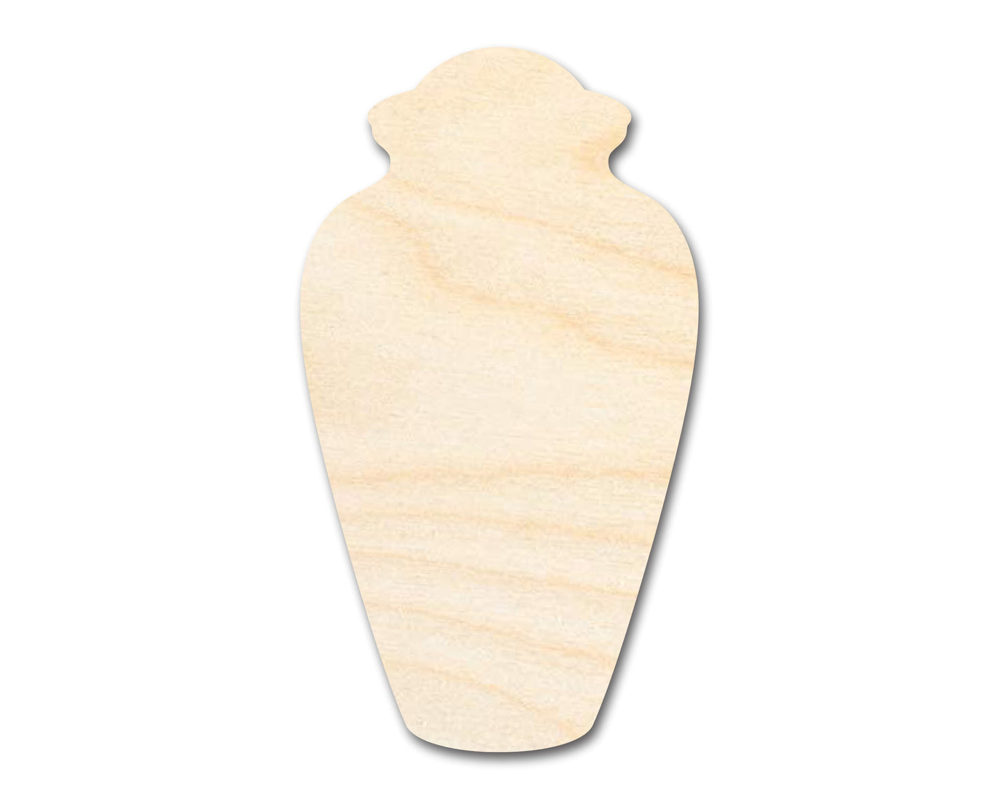 Unfinished Wood Urn Shape - Craft - up to 46" DIY