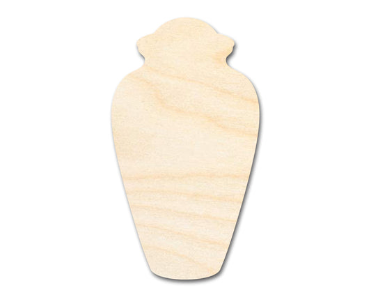 Unfinished Wood Urn Shape - Craft - up to 46" DIY