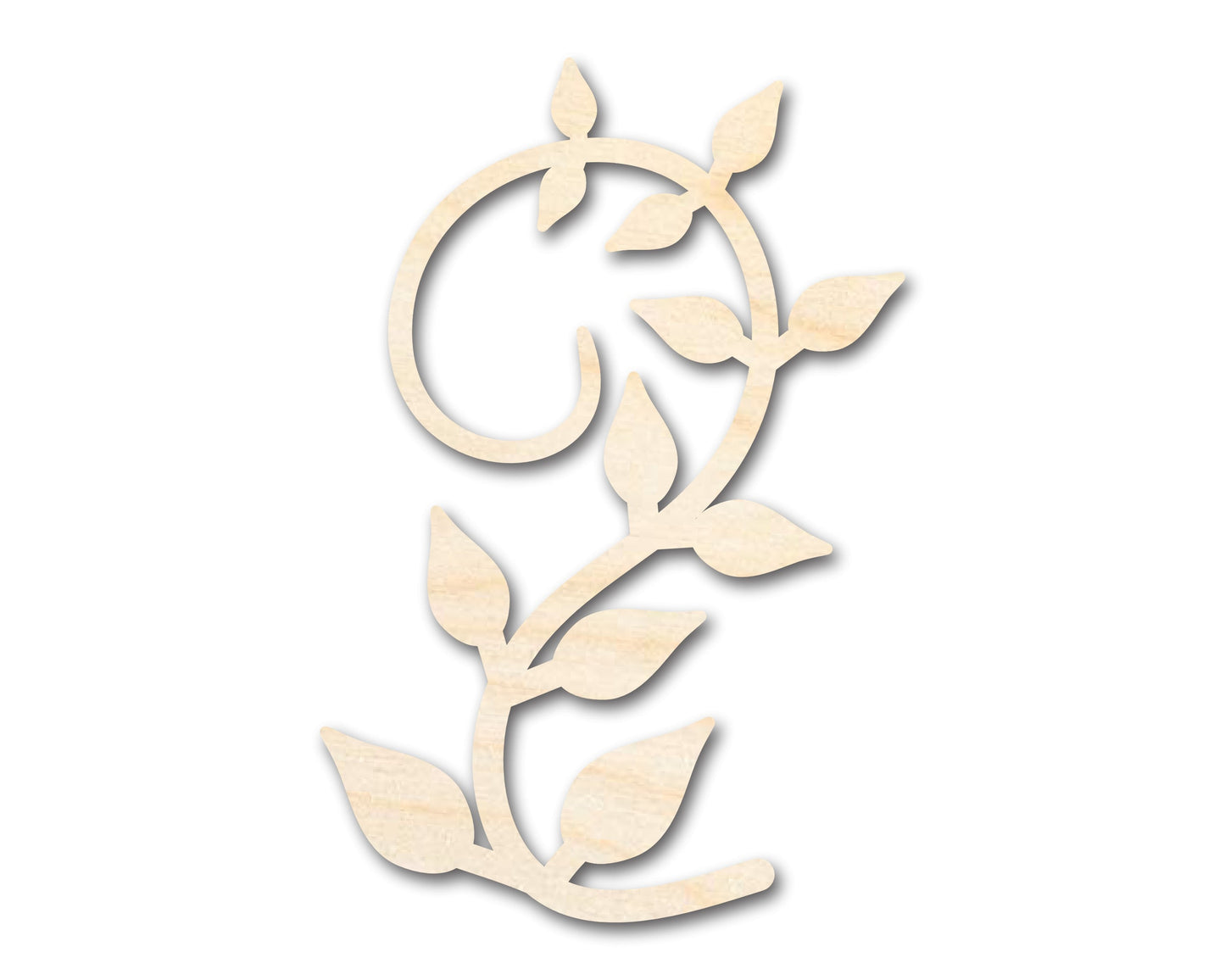 Unfinished Wood Vine Shape - Plant Craft - up to 46" DIY