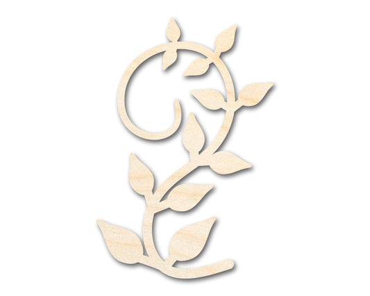 Unfinished Wood Vine Shape - Plant Craft - up to 46" DIY