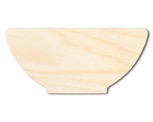 Unfinished Wood Bowl Shape - Kitchen Craft - up to 46" DIY