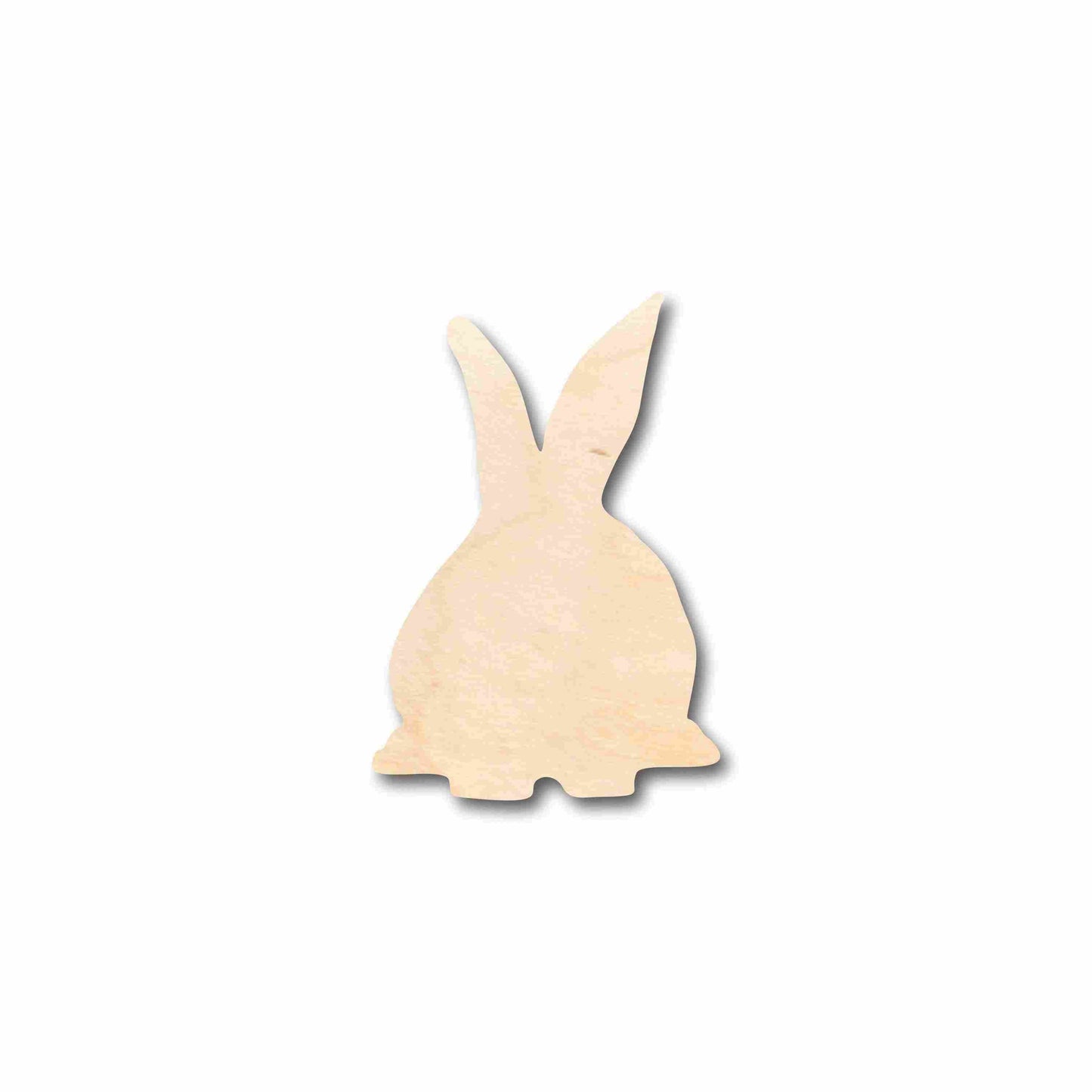 Unfinished Wood Bunny Silhouette - Craft- up to 46" DIY