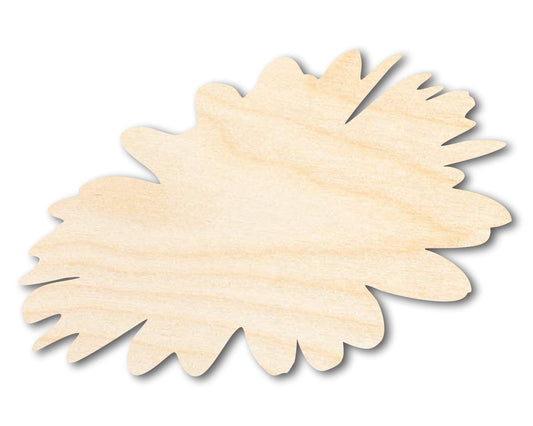 Unfinished Wood Dandelion Shape - Flower Craft - up to 46" DIY