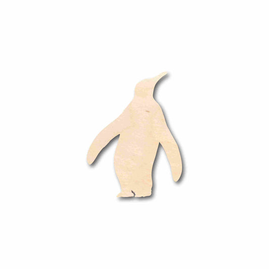 Unfinished Wood Penguin Silhouette - Craft- up to 46" DIY