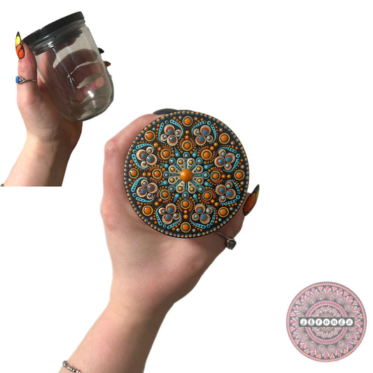 Mandala Stash Jar