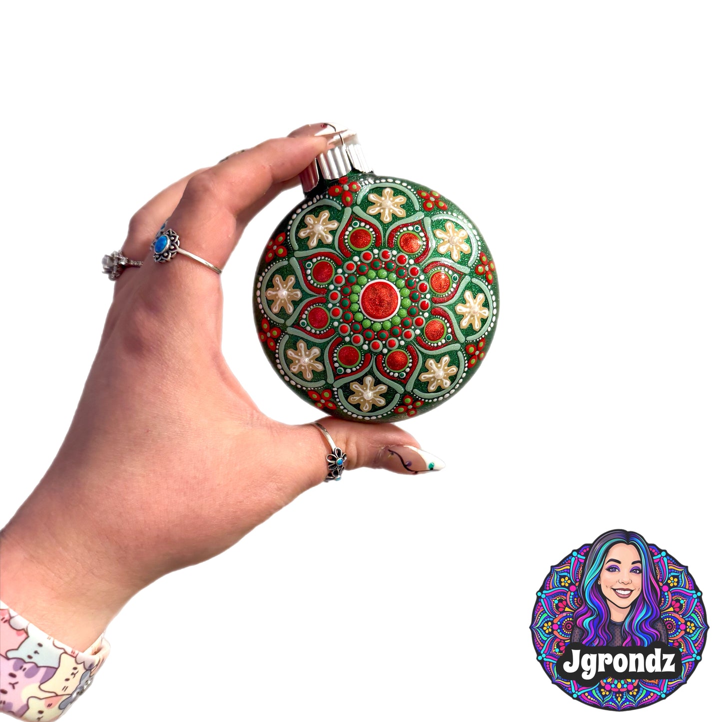 3” Cookie Mandala Ornament