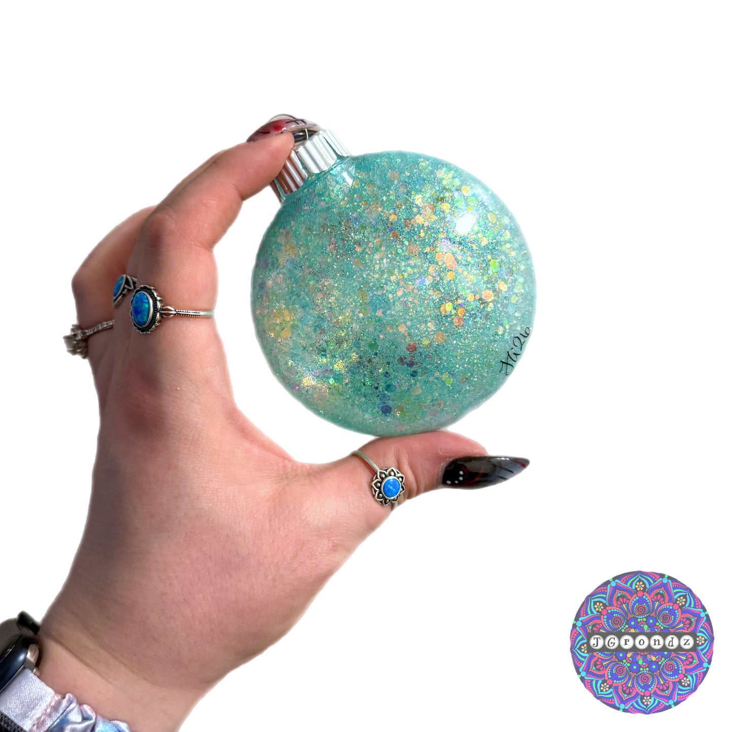 3” Ladybug Mandala Ornament