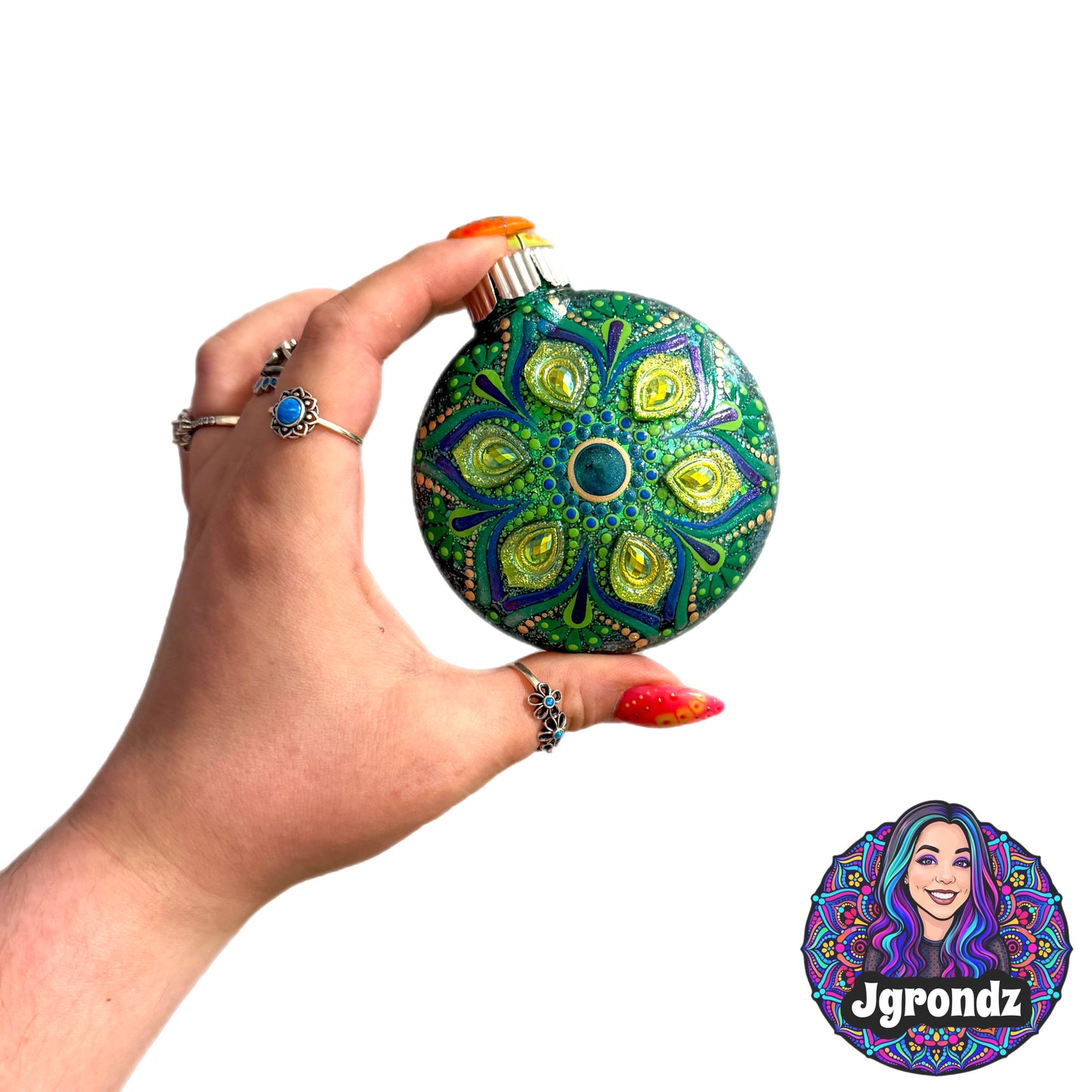 3” Mandala Ornament