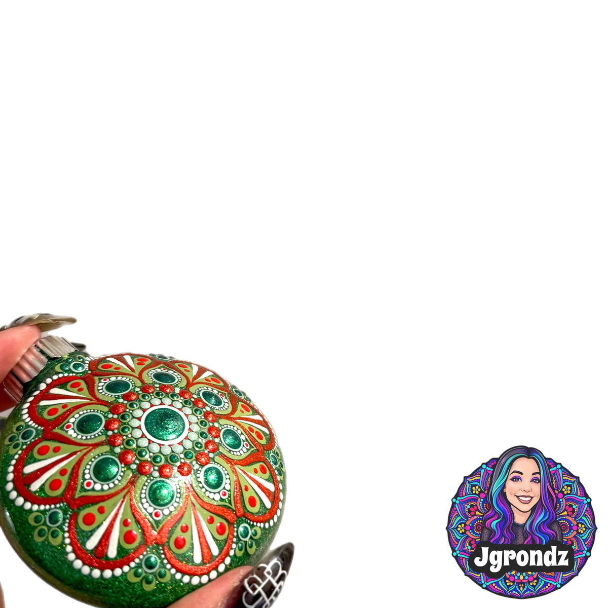 3” Mandala Ornament