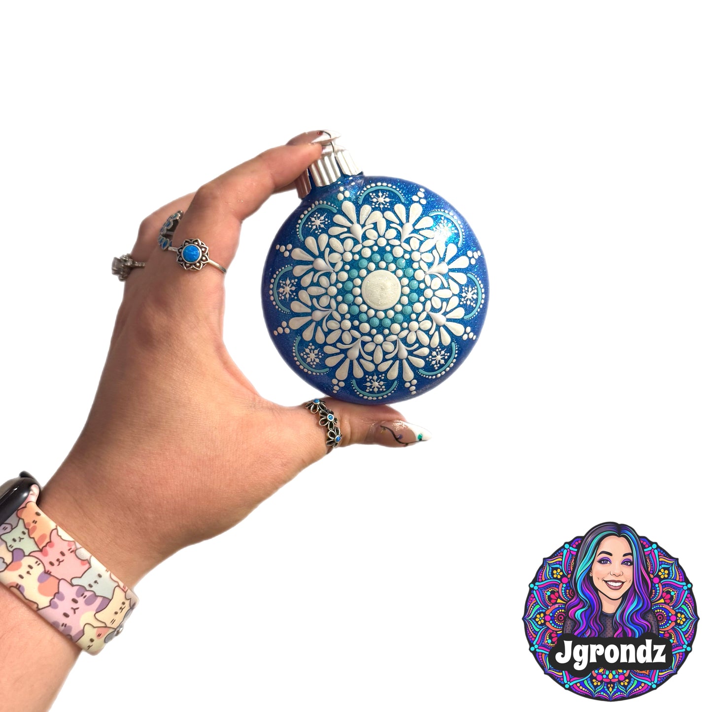 3” Mandala Ornament