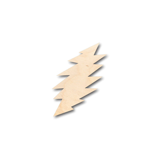 Unfinished Wood Lightning Bolt Shape - Craft - up to 46" DIY