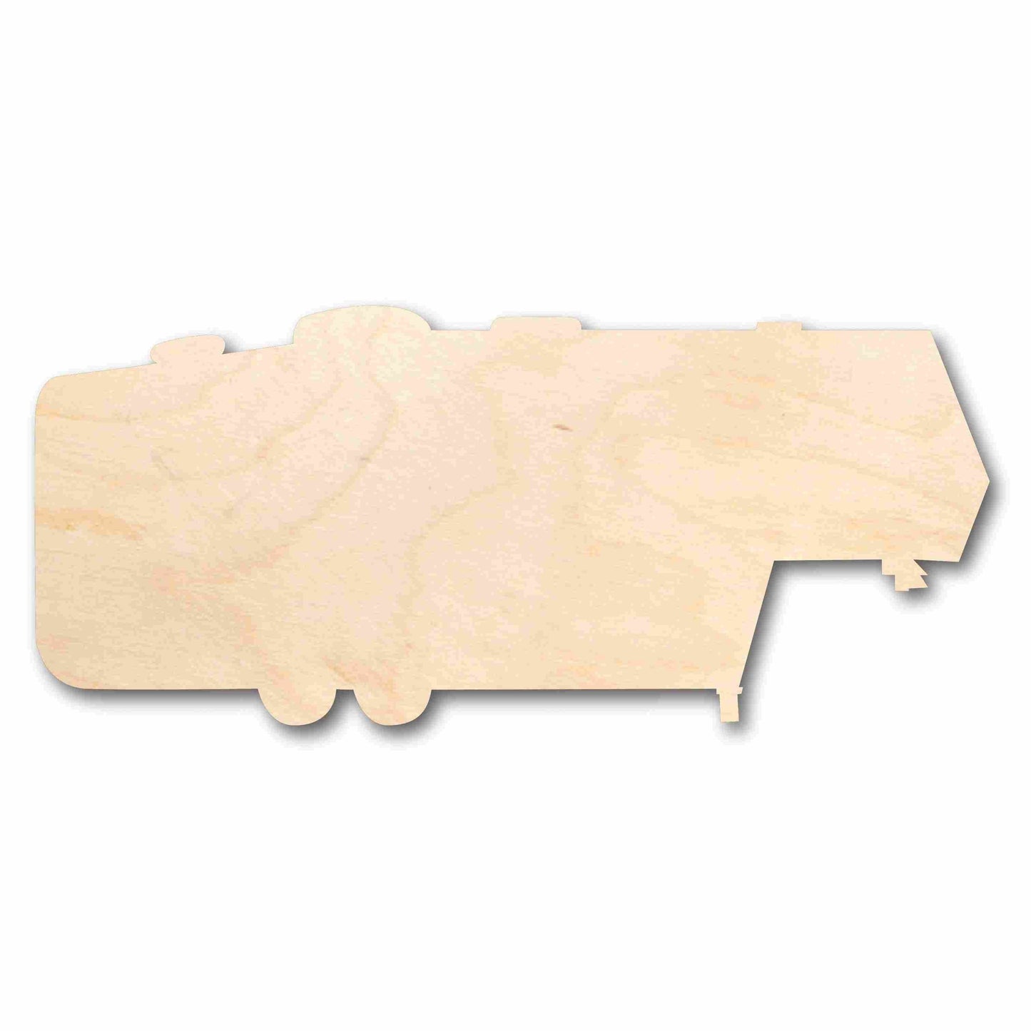 Unfinished Wood 5th Wheel Camper Silhouette - Craft- up to 46" DIY
