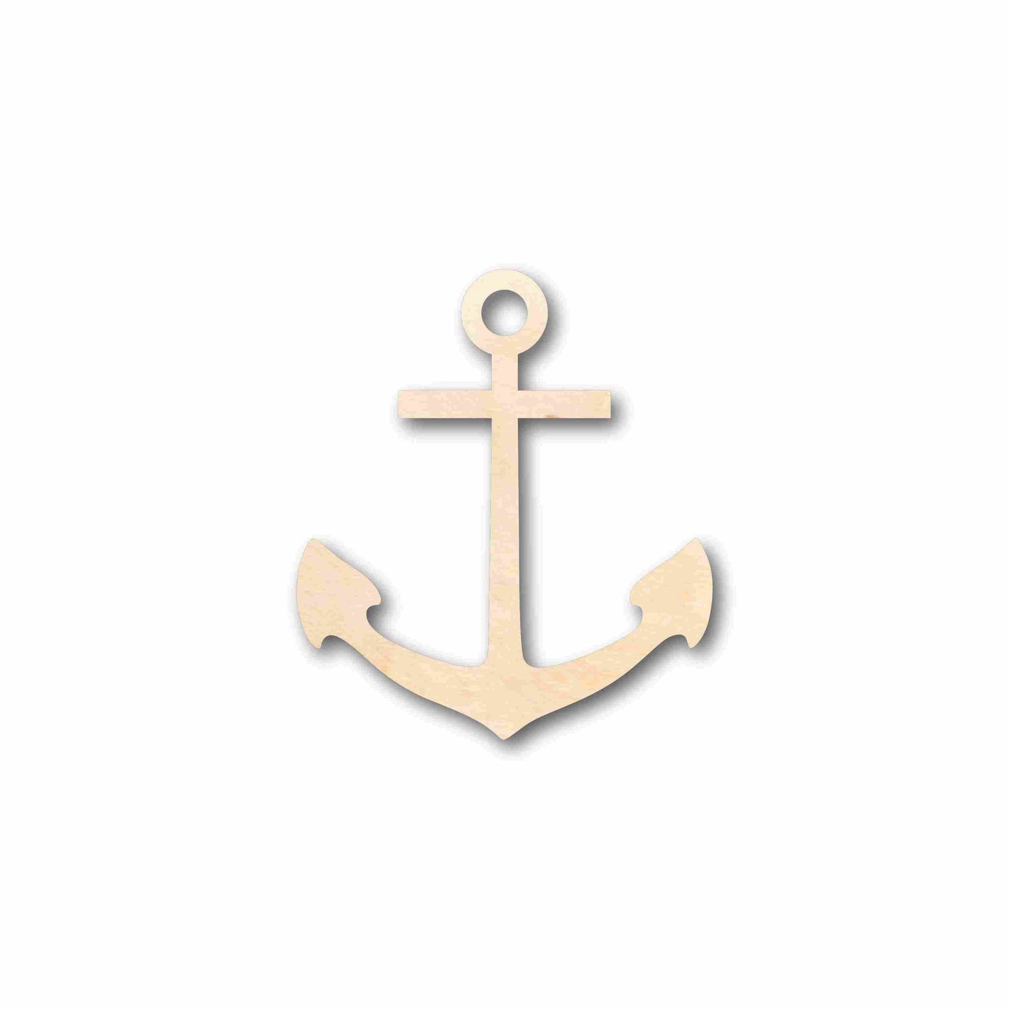 Unfinished Wood Anchor Silhouette - Craft- up to 46" DIY