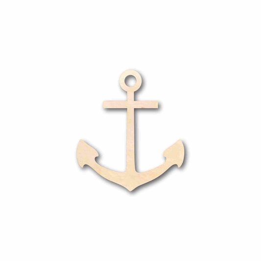 Unfinished Wood Anchor Silhouette - Craft- up to 46" DIY
