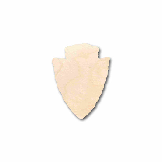Unfinished Wood Arrow Head Silhouette - Craft- up to 46" DIY