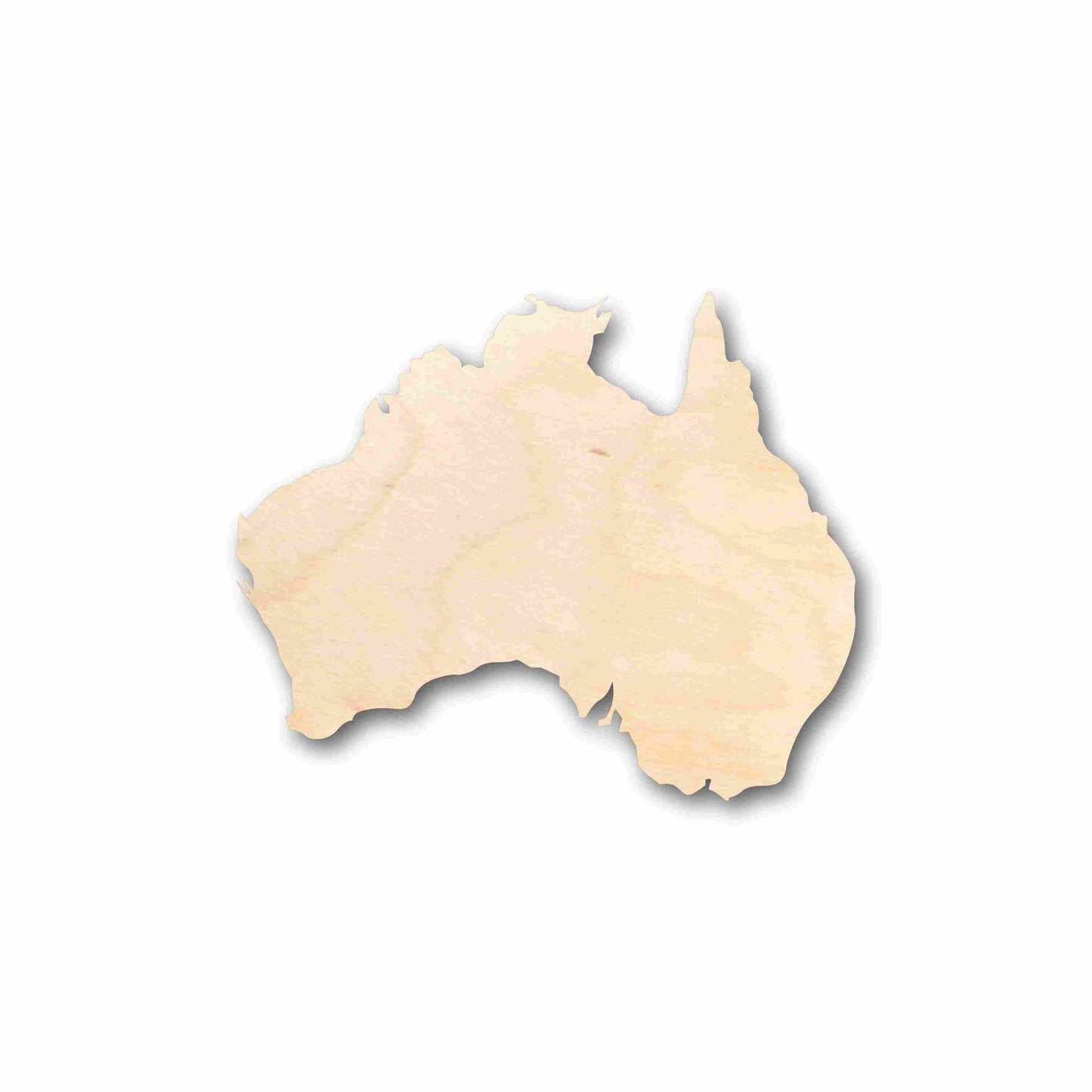 Unfinished Wood Australia Silhouette - Craft- up to 46" DIY
