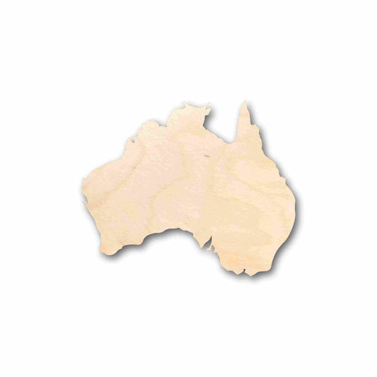 Unfinished Wood Australia Silhouette - Craft- up to 46" DIY