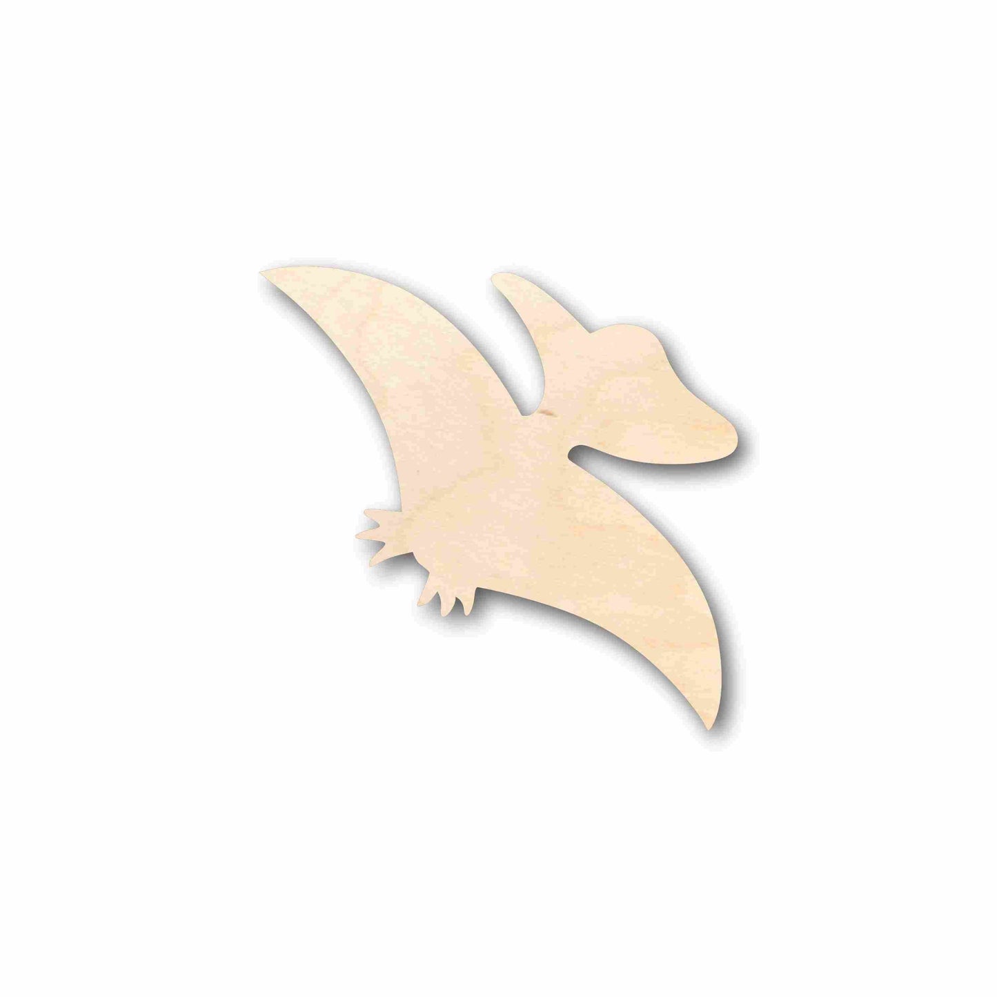 Unfinished Wood Baby Dinosaur Pterodactyl Silhouette - Craft- up to 46" DIY