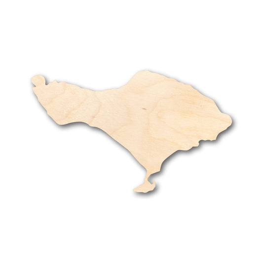 Unfinished Wood Bali Shape - Craft - up to 46" DIY