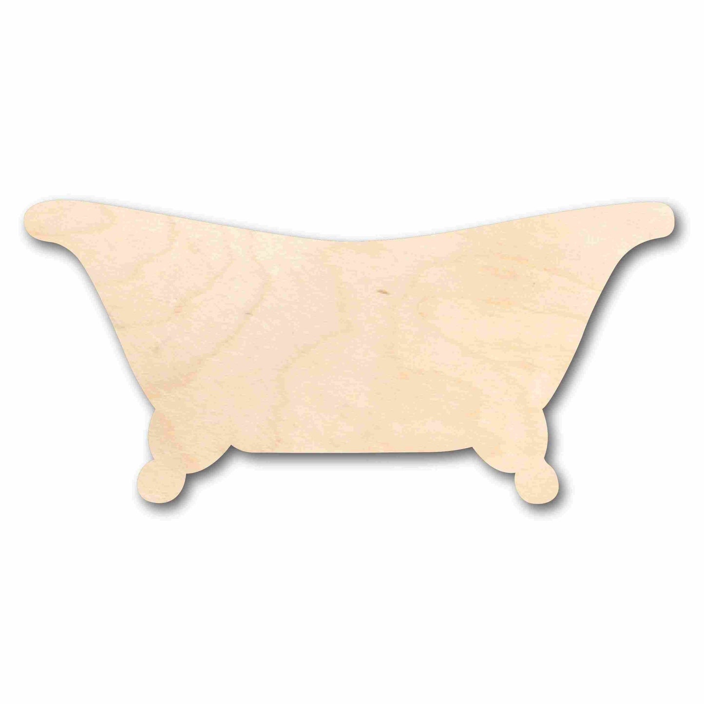 Unfinished Wood Bath Tub Silhouette - Craft- up to 46" DIY