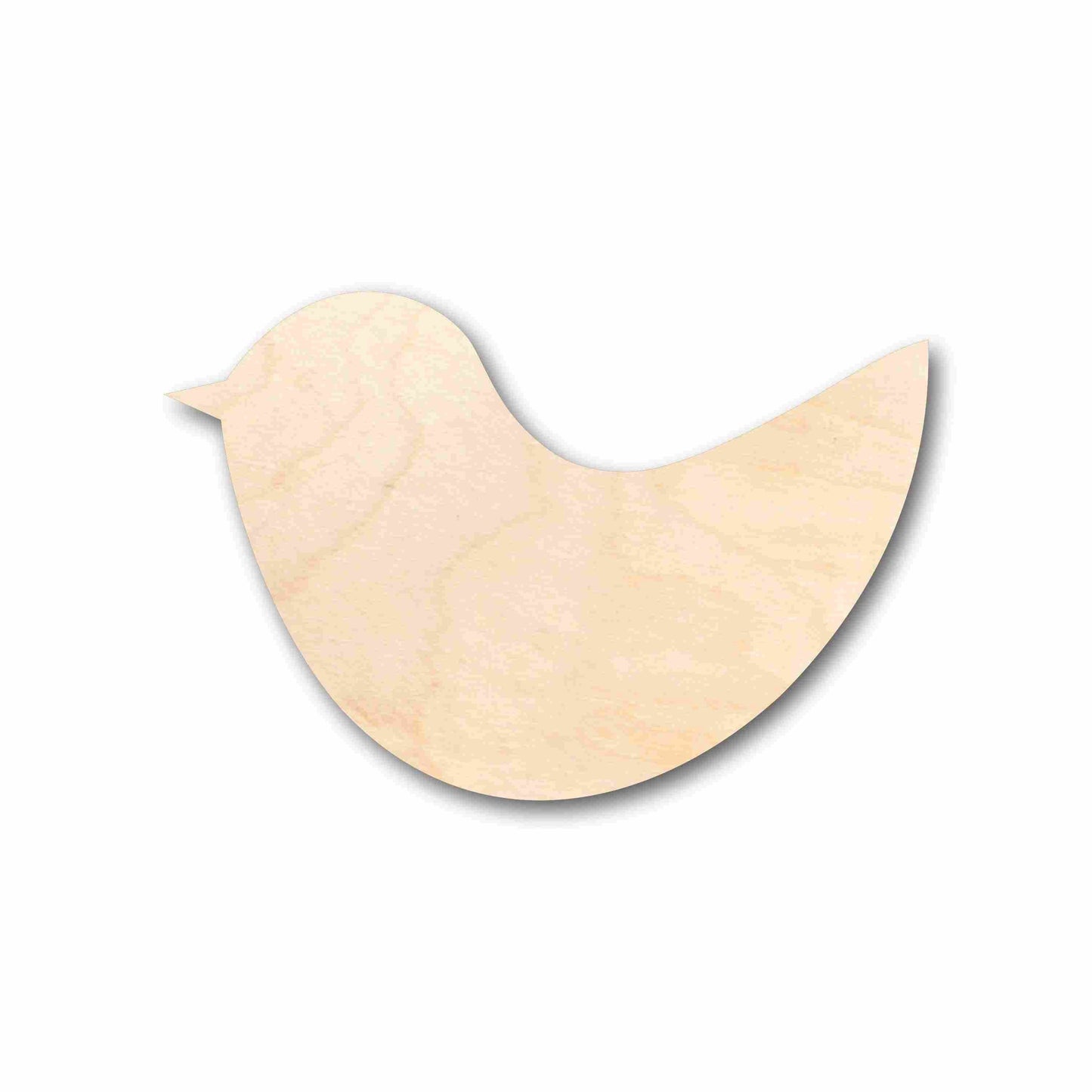 Unfinished Wood Bird Cute Craft Silhouette - Craft- up to 46" DIY