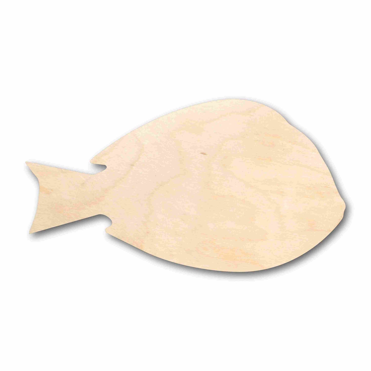 Unfinished Wood Blue Tang Fish Silhouette - Craft- up to 46" DIY