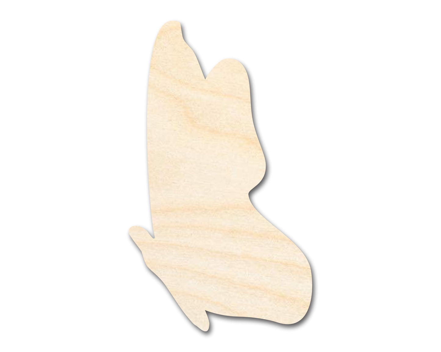 Unfinished Wood Flying Butterfly Silhouette - Animal Craft - up to 46" DIY