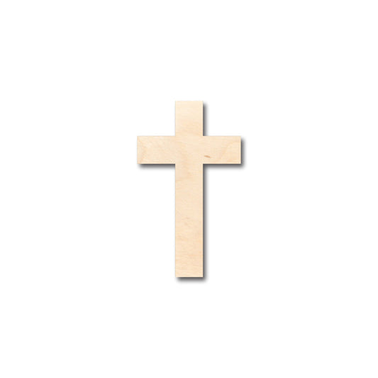 Unfinished Wood Tall Cross Shape - Christian - Craft - up to 46" DIY
