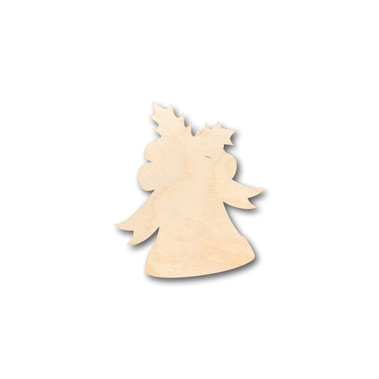 Unfinished Wood Jingle Bell Shape - Christmas - Craft - up to 46" DIY