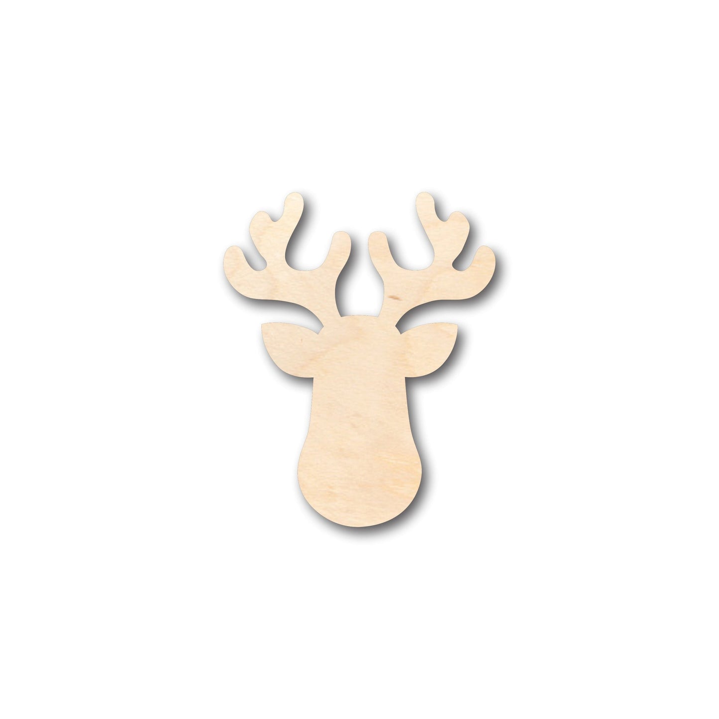 Unfinished Wood Cute Reindeer Shape - Christmas - Craft - up to 46" DIY