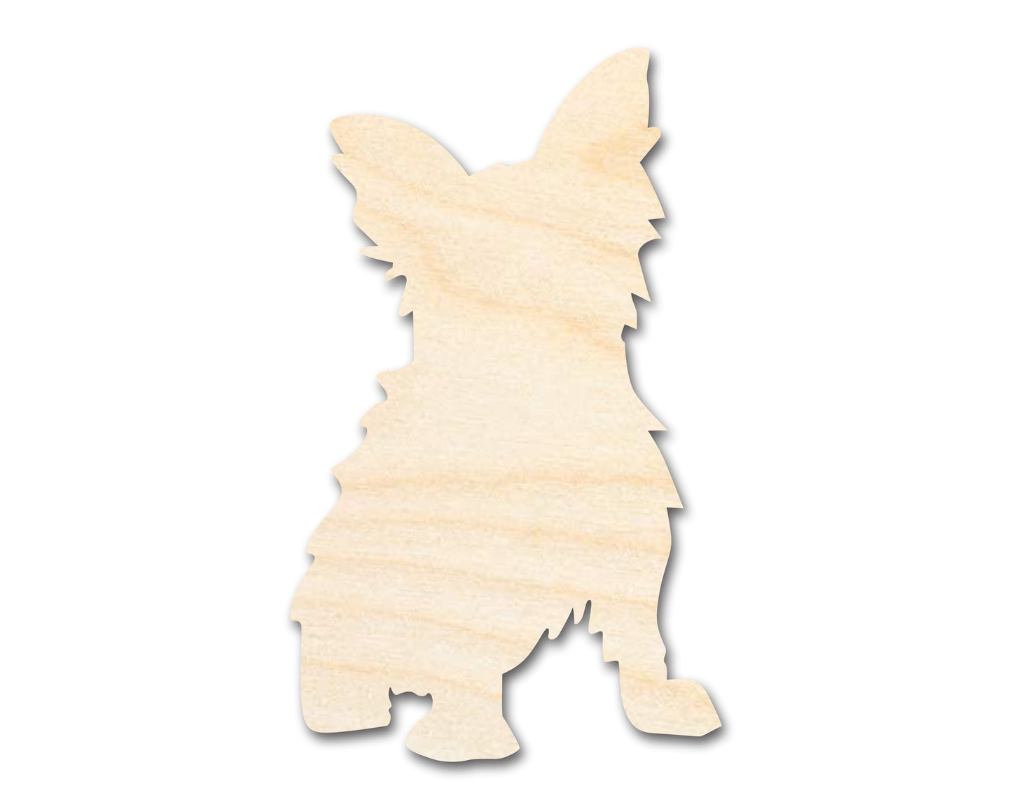 Unfinished Wood Cute Dog Shape - Pet Craft - up to 46"