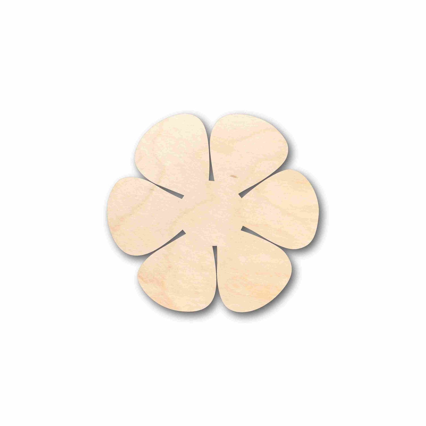 Unfinished Wood Daisy Rose Flower Petals Silhouette - Craft- up to 46" DIY