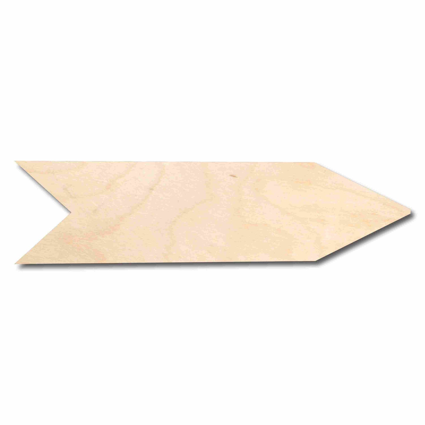 Unfinished Wood Decorative Direction Silhouette - Craft- up to 46" DIY