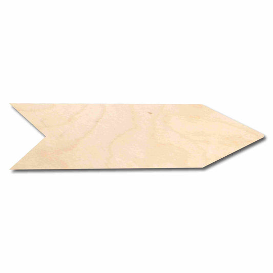 Unfinished Wood Decorative Direction Silhouette - Craft- up to 46" DIY