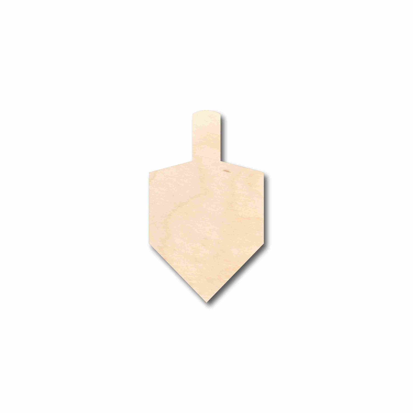 Unfinished Wood Dreidel Silhouette - Craft- up to 46" DIY