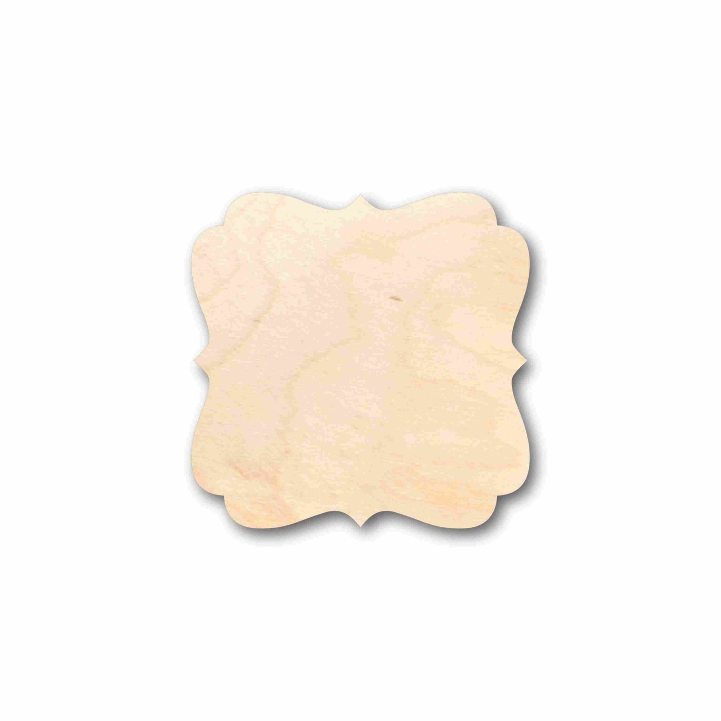 Unfinished Wood Fancy Award Craft Plaque Silhouette - Craft- up to 46" DIY